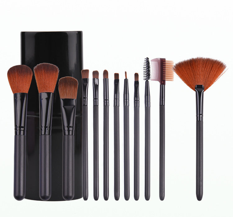 12 Makeup Brushes Set