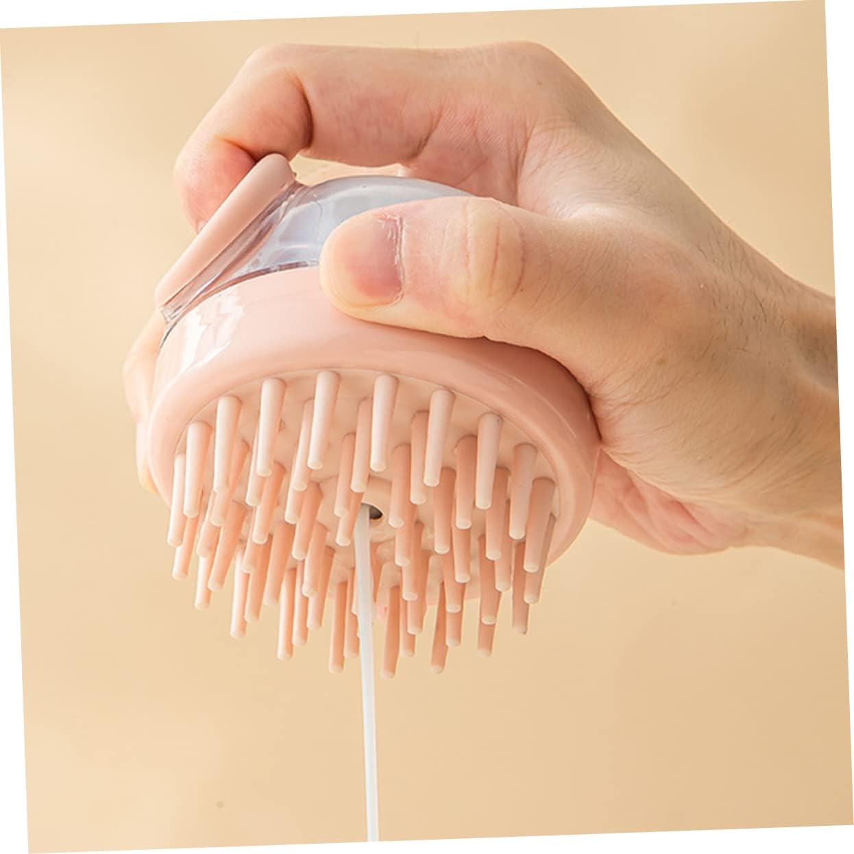 Shampoo Dispenser Massage Brush