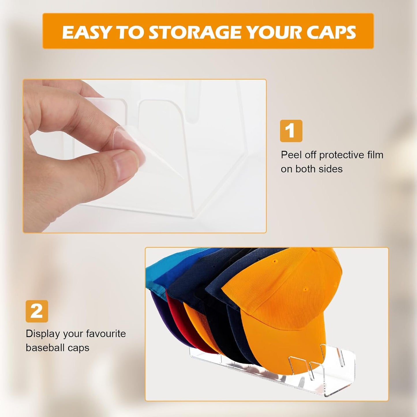 Acryclic Hat Stand