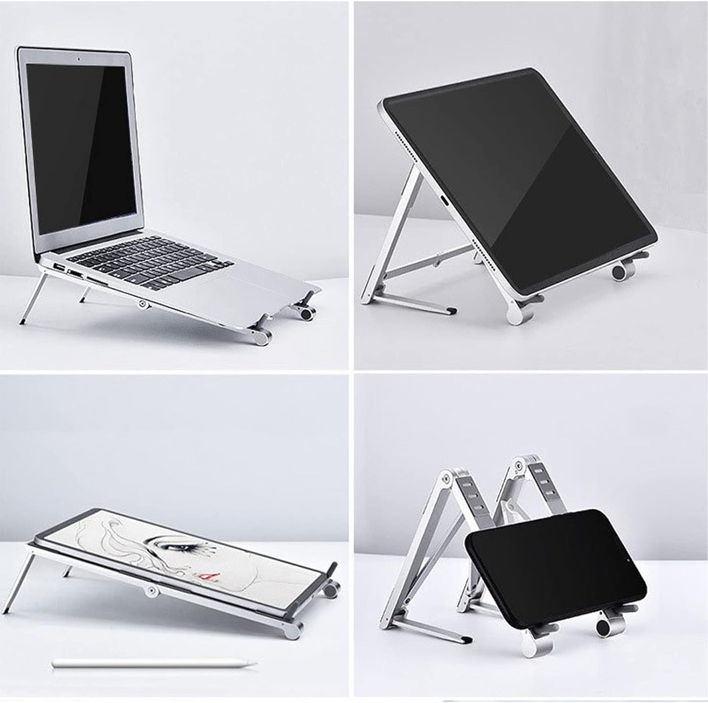 Foldable Laptop, Phone & Tablet Stand