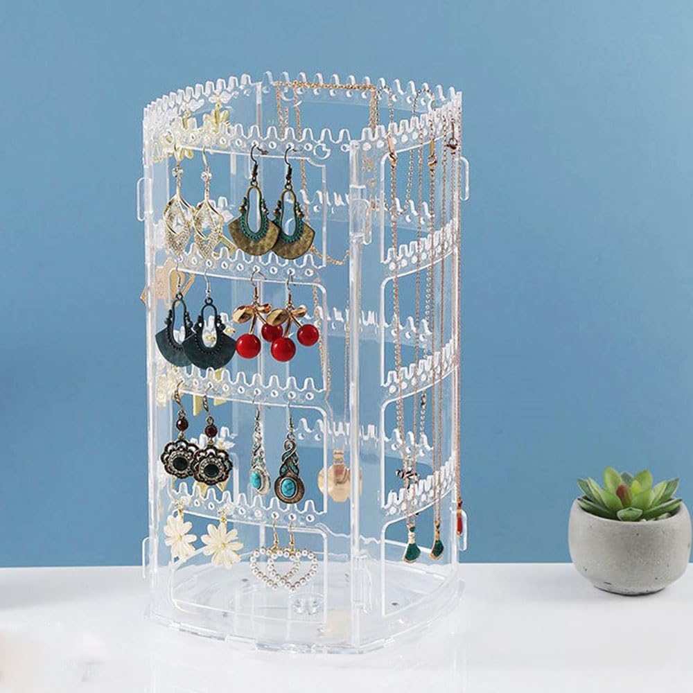 Rotating Jewelry Organizer Stand