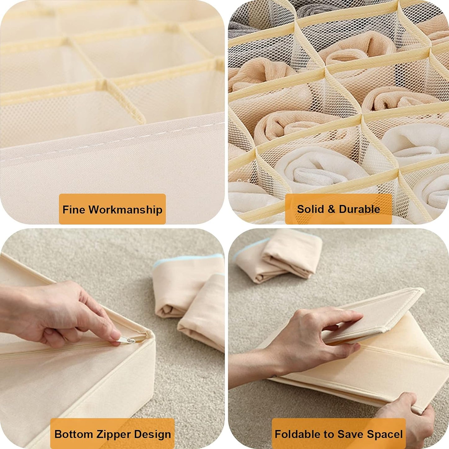 Clothes Drawer Organizer