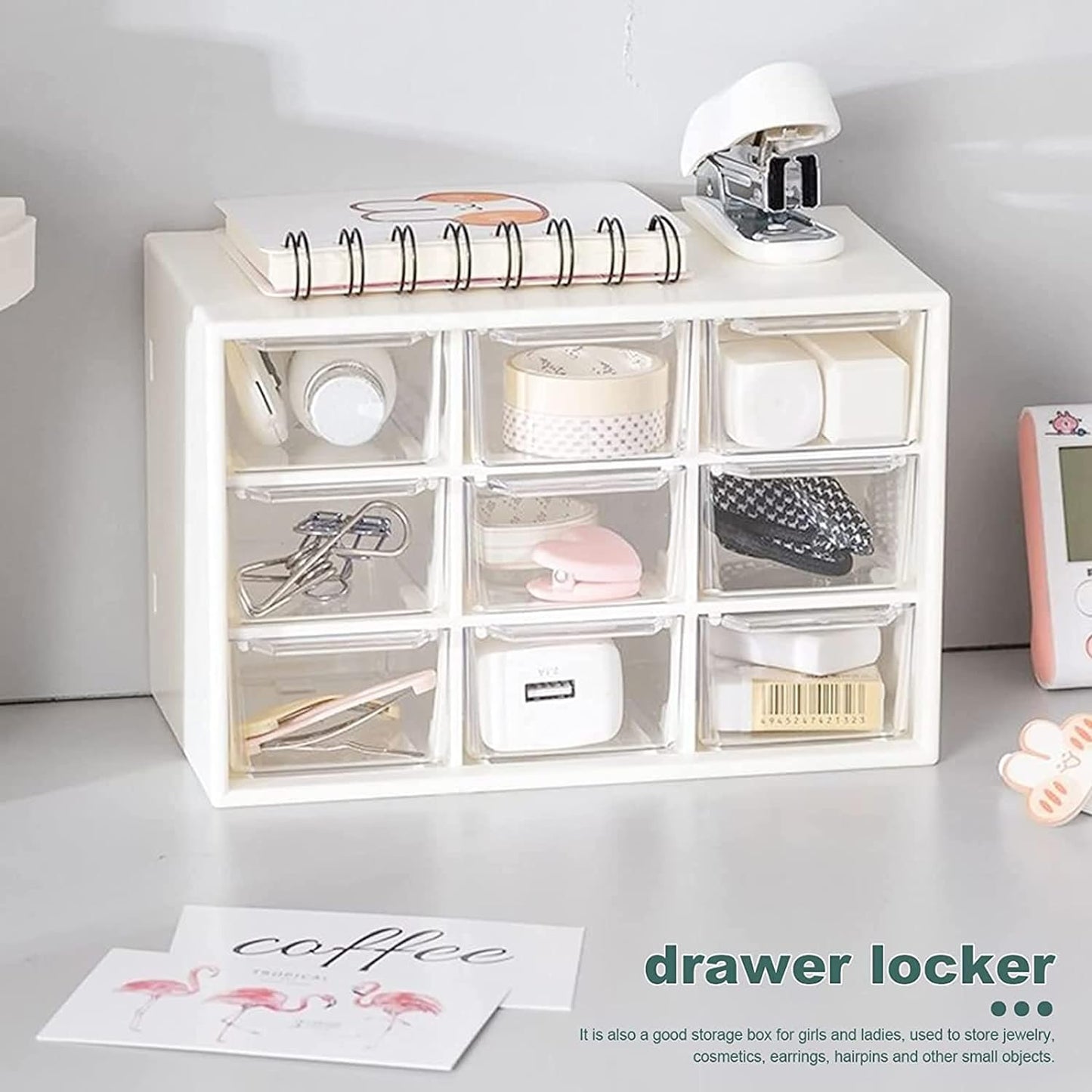 6 Grids Drawers Storage Box