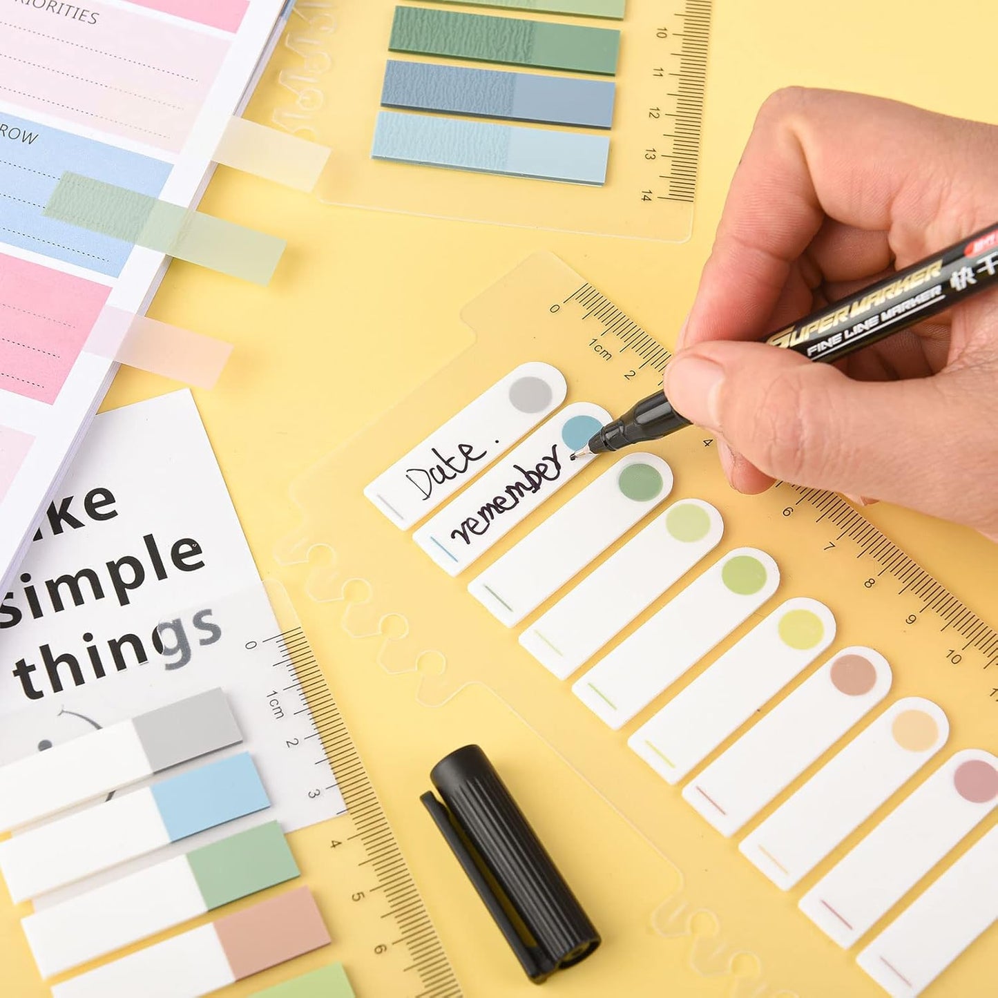 Sticky Index Tabs (200 pcs)