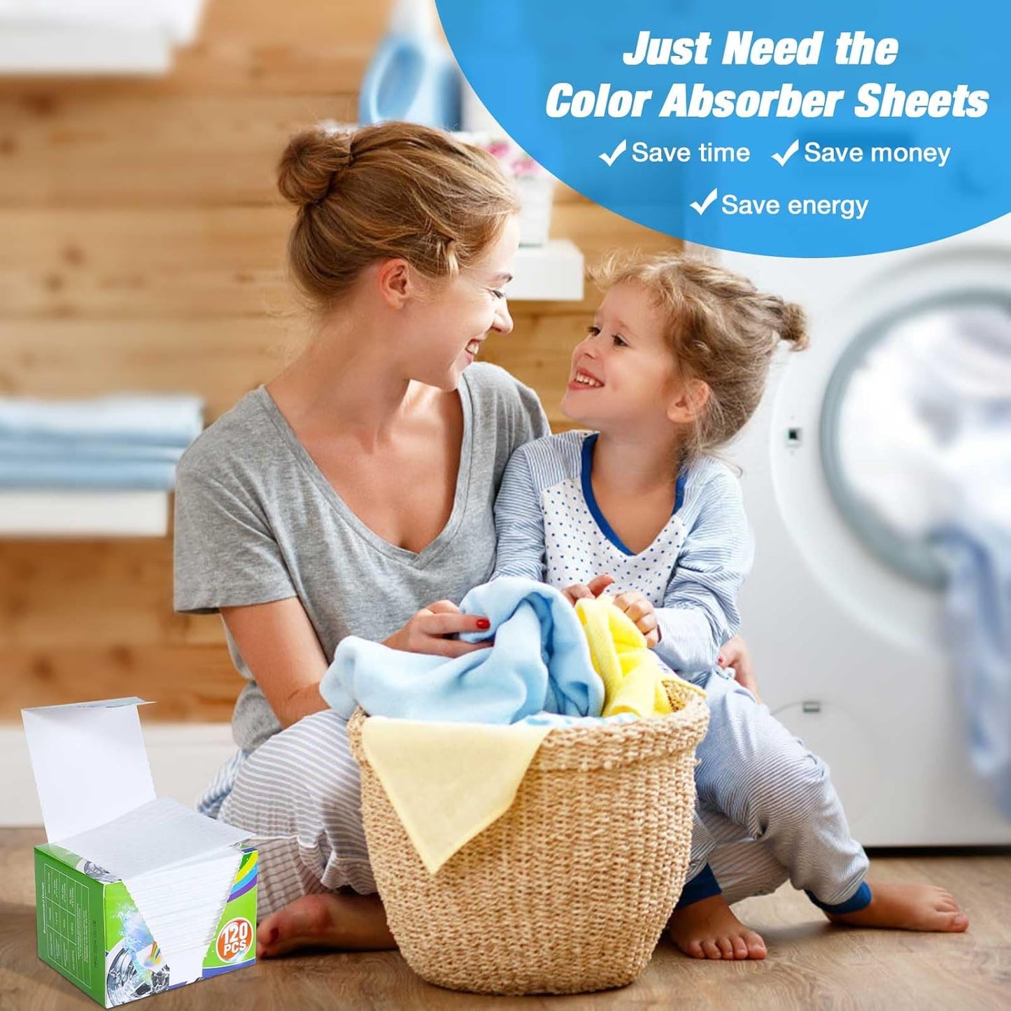 Laundry Color Catcher (50 pieces)