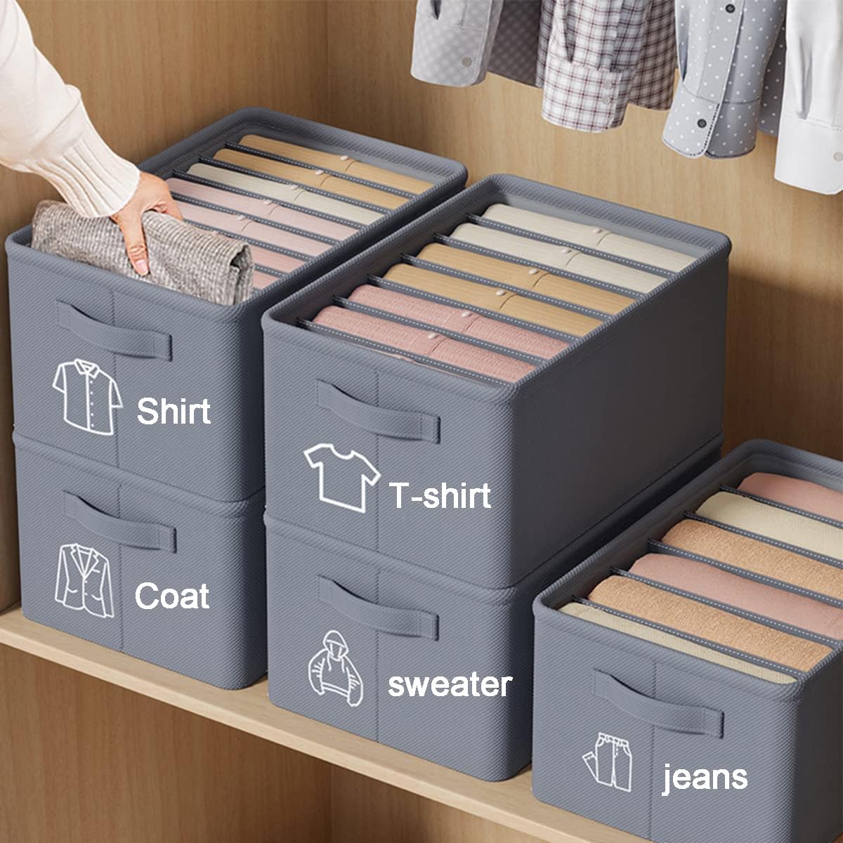 Clothes Organzier with Grids