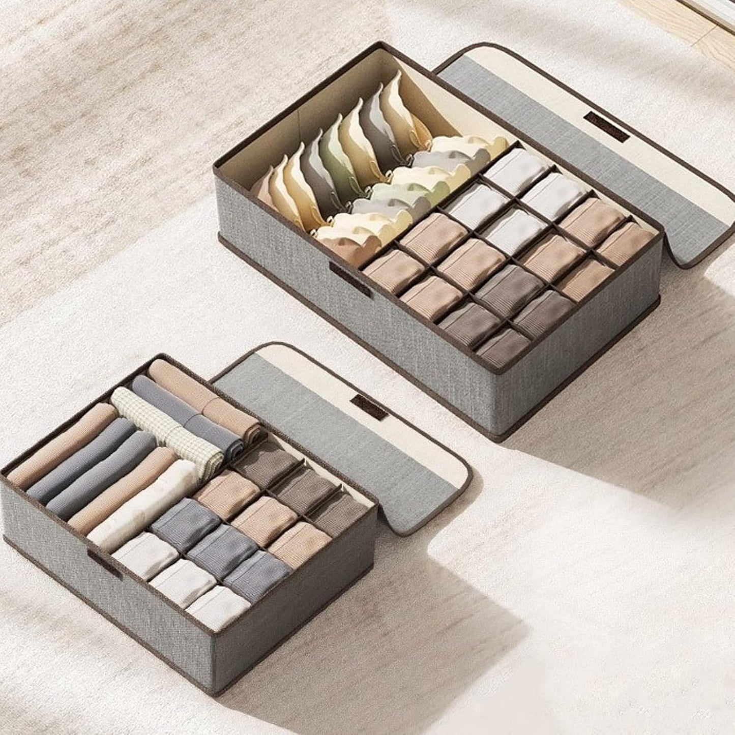 Underwear Organizer Box with Cover