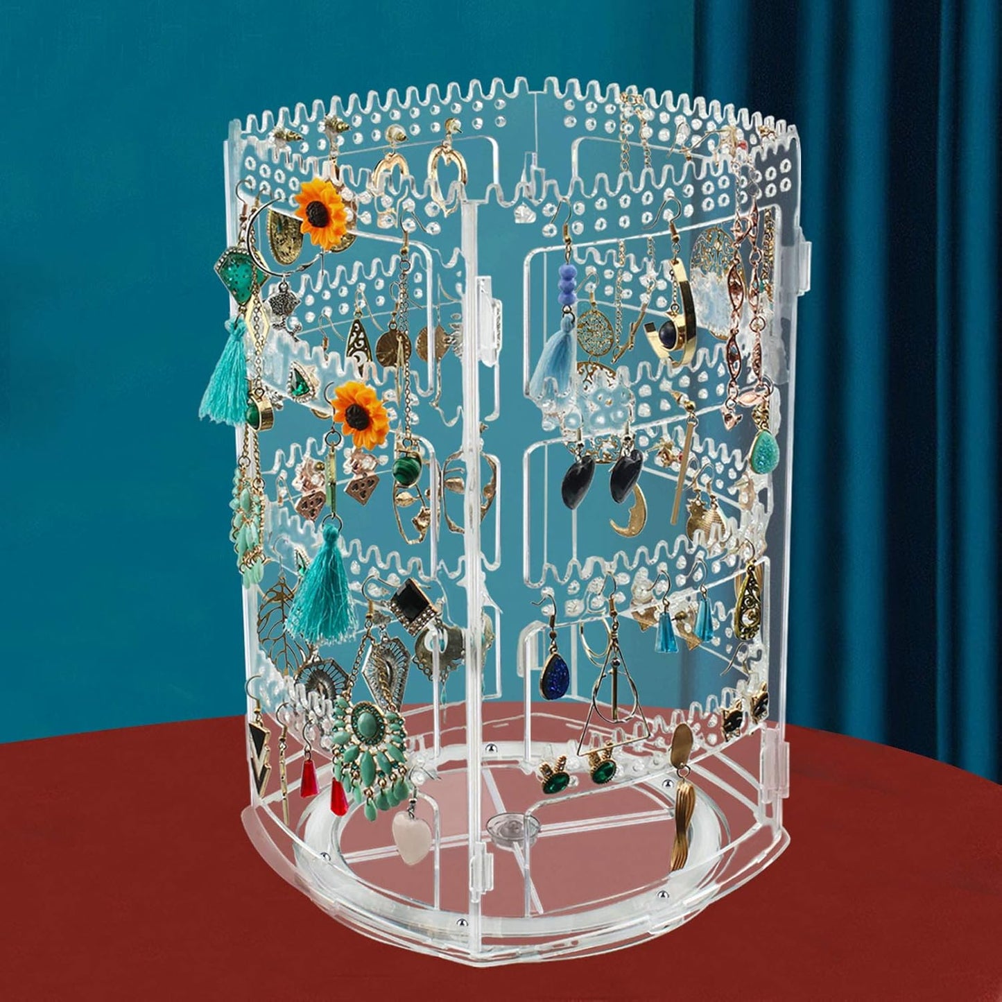 Rotating Jewelry Organizer Stand