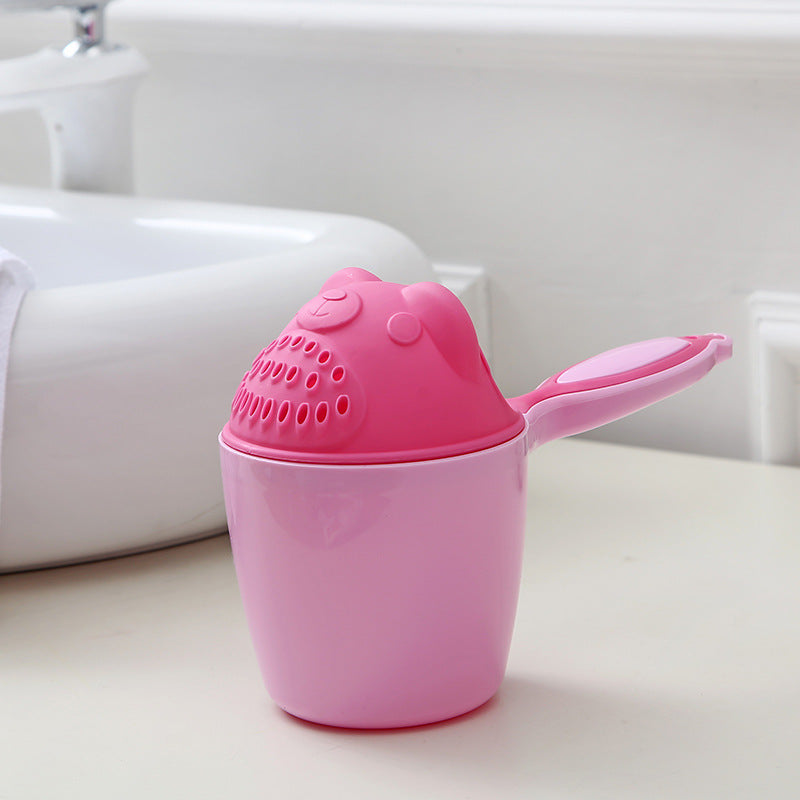 Baby shower rinse cup in pink