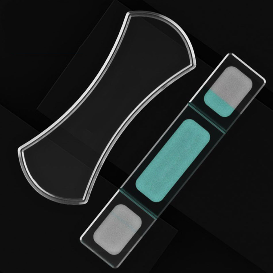 Gel pad phone holder in transparent