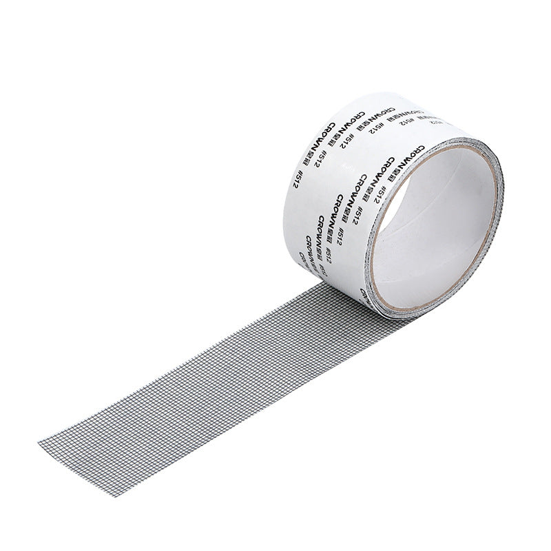 Lightweight window mesh repair tape