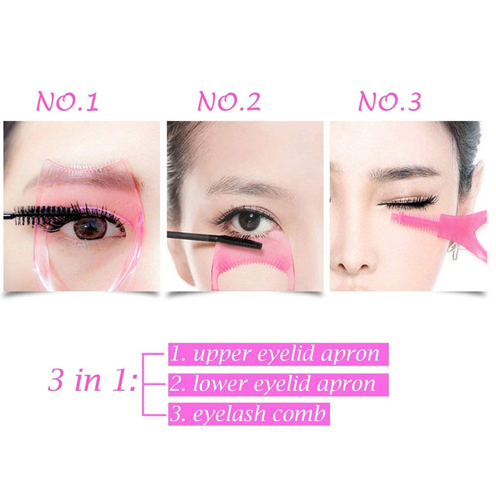 Eyelash makeup tool for clean application
