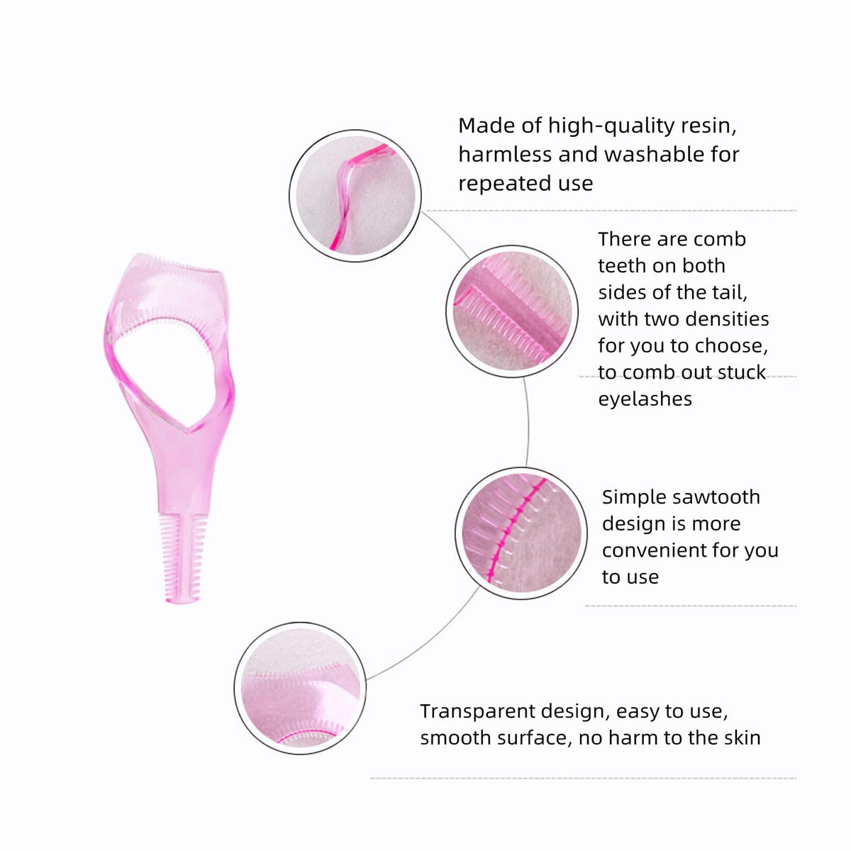 Lash application aid for false eyelashes