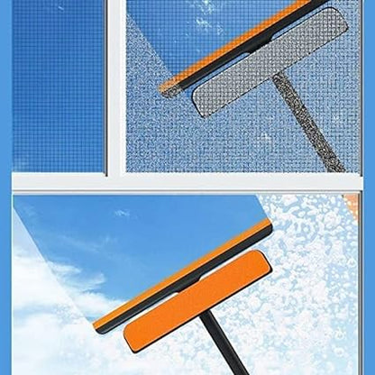 3-in-1 window wiper, screen brush and cleaning tool