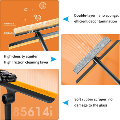 Glass squeegee for windows