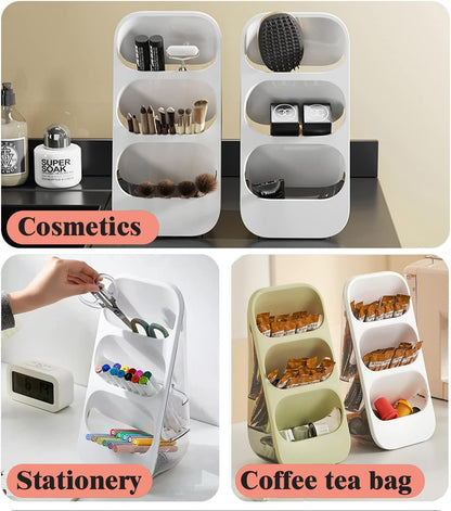 Makeup brush holder rack