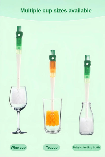 5-in-1 bottle cleaning brush set