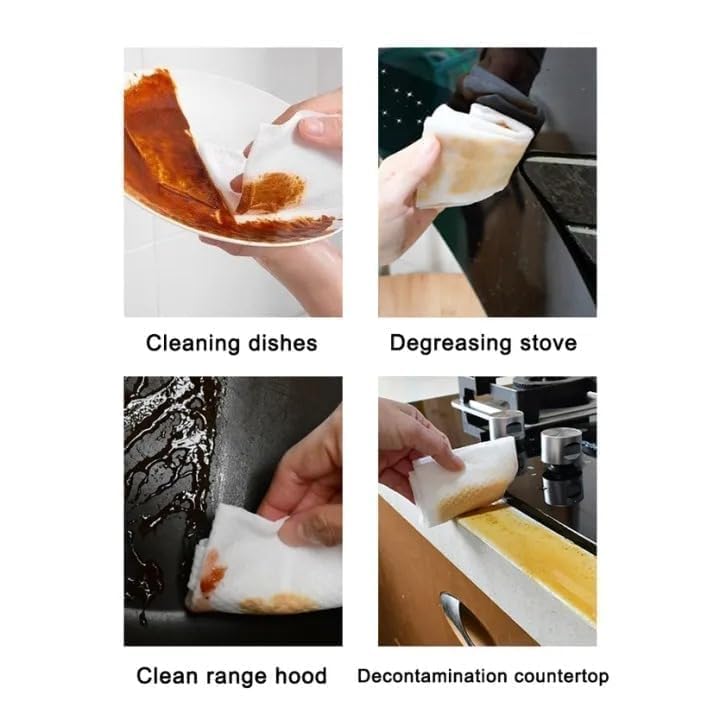 Kitchen Cleaning Wet Wipes (80 wipes)