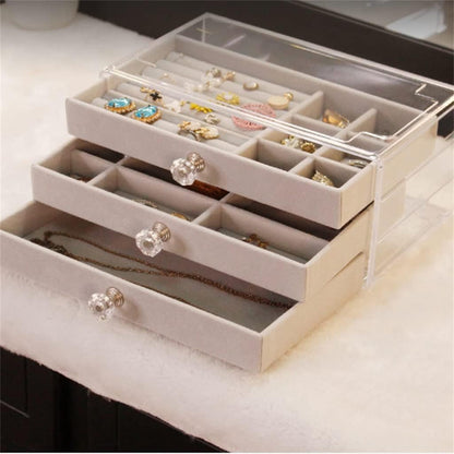 3 Drawers Jewelry Box