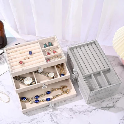 3 Drawers Jewelry Box