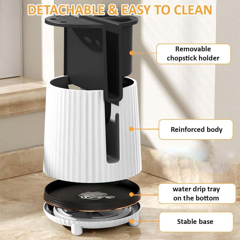 Rotating Kitchen Utensils Holder
