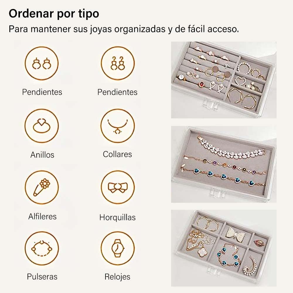 3 Drawers Jewelry Box