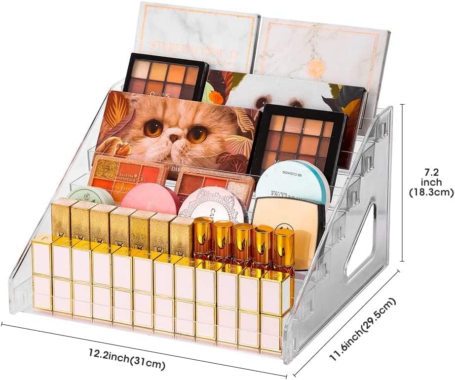 Multilevel Acrylic Cosmetics Display