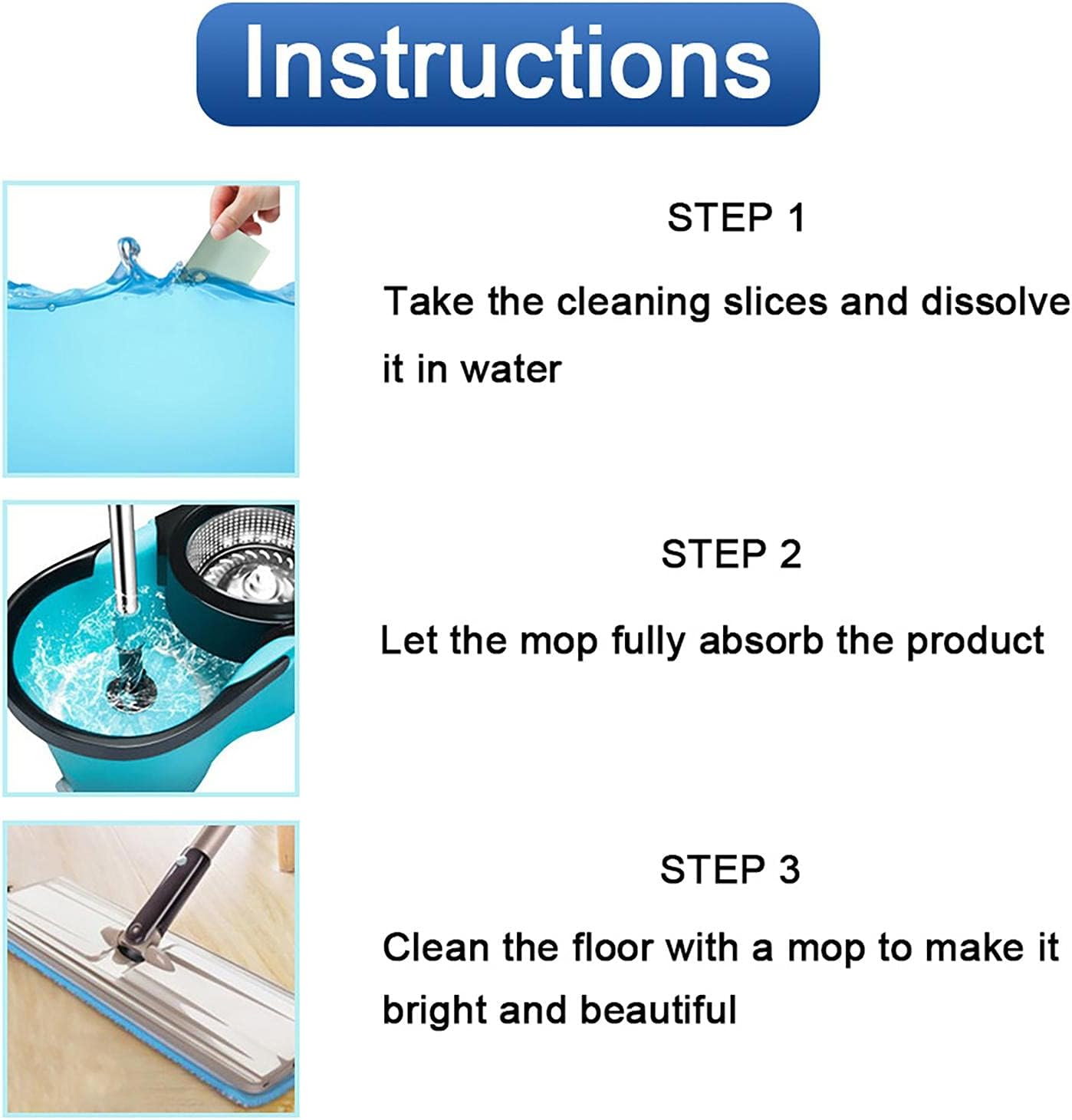 Floor Cleaning Sheets (100 pcs)
