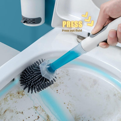 Silicone Soap Dispenser Toilet Brush