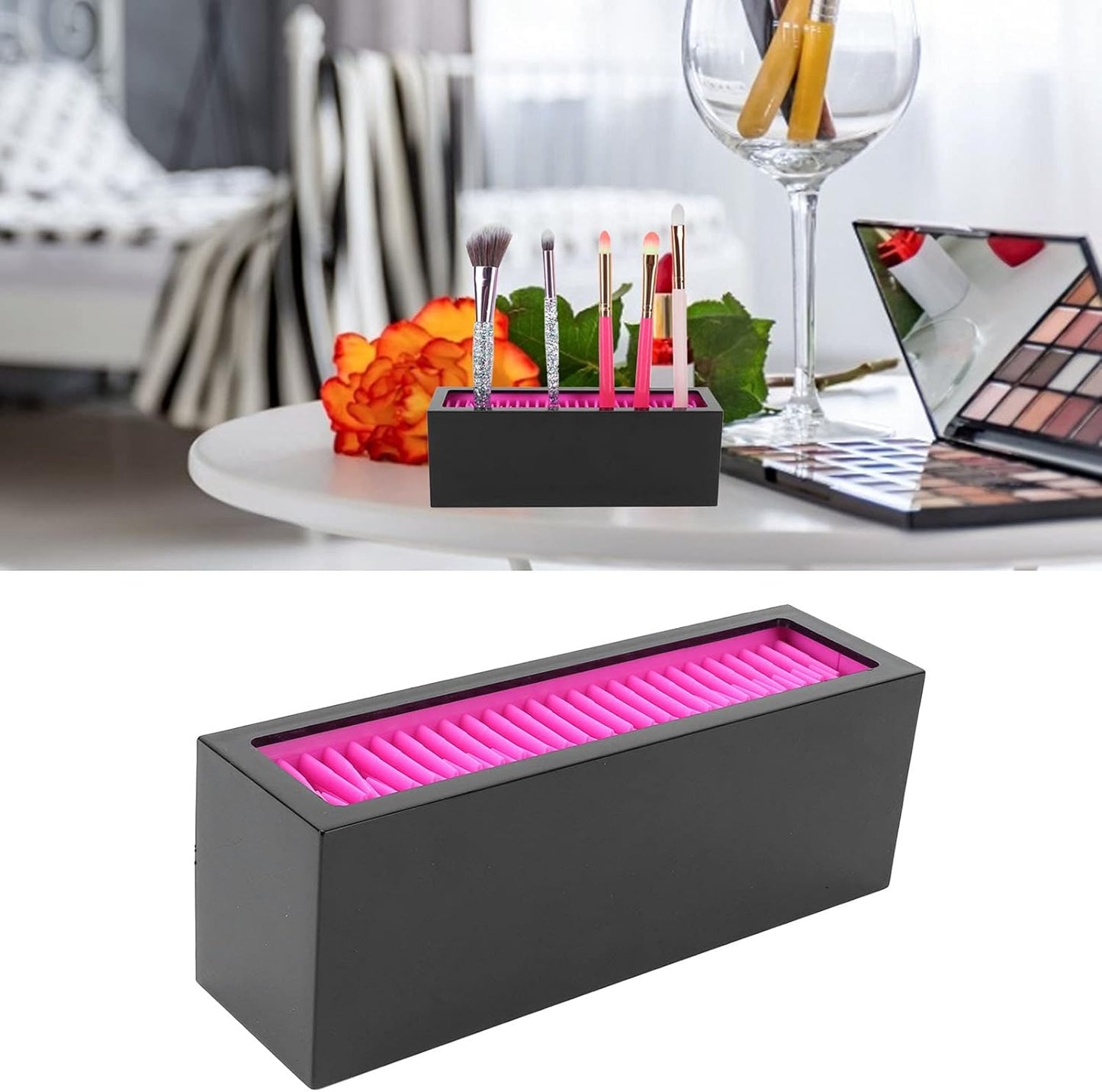 Makeup Brushes Holder Box