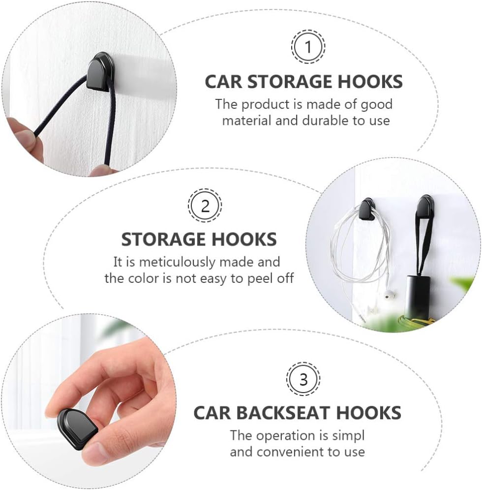 Car Mini Hooks (4pcs)