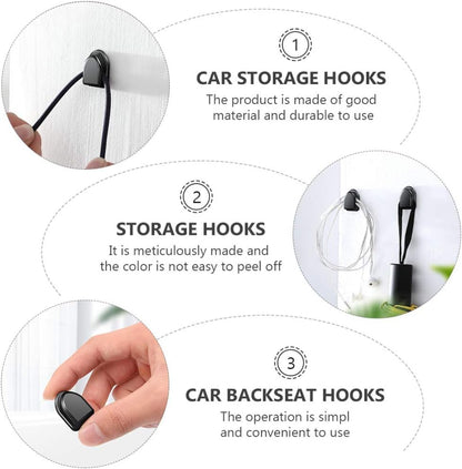 Car Mini Hooks (4pcs)