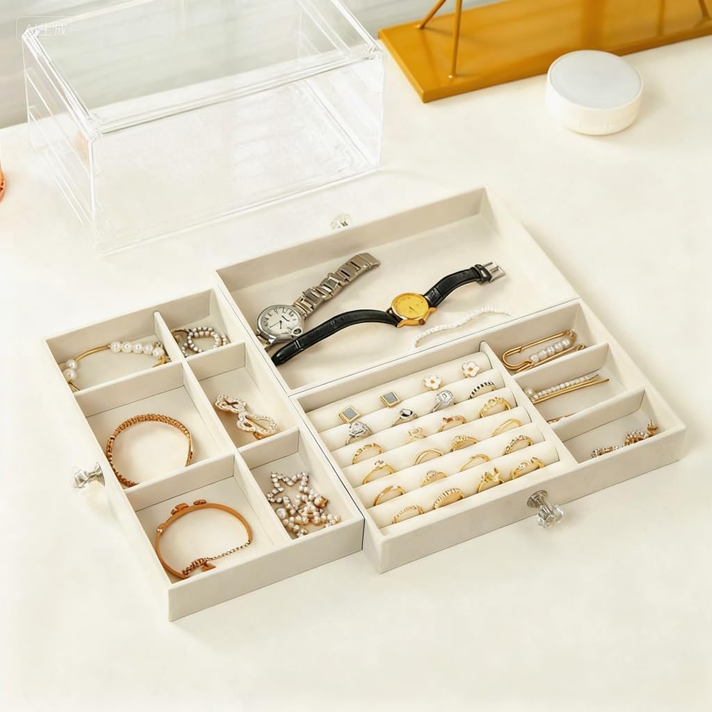 3 Drawers Jewelry Box