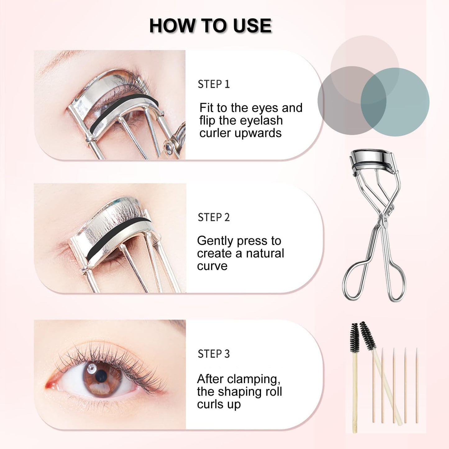 Stainless Steel Eyelash Curler
