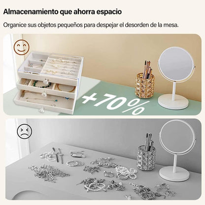 3 Drawers Jewelry Box