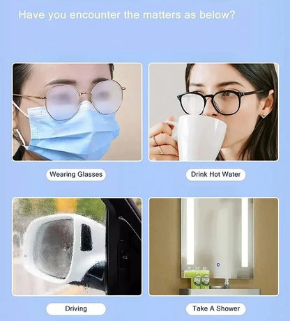 Lenses Anti-Fogging Wipes (100 wipes)