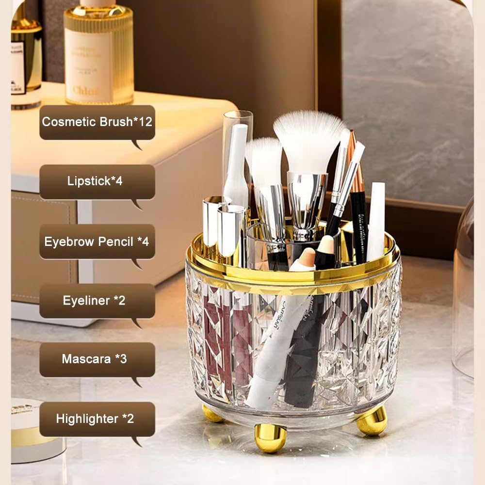 Rotating Makeup Organizer