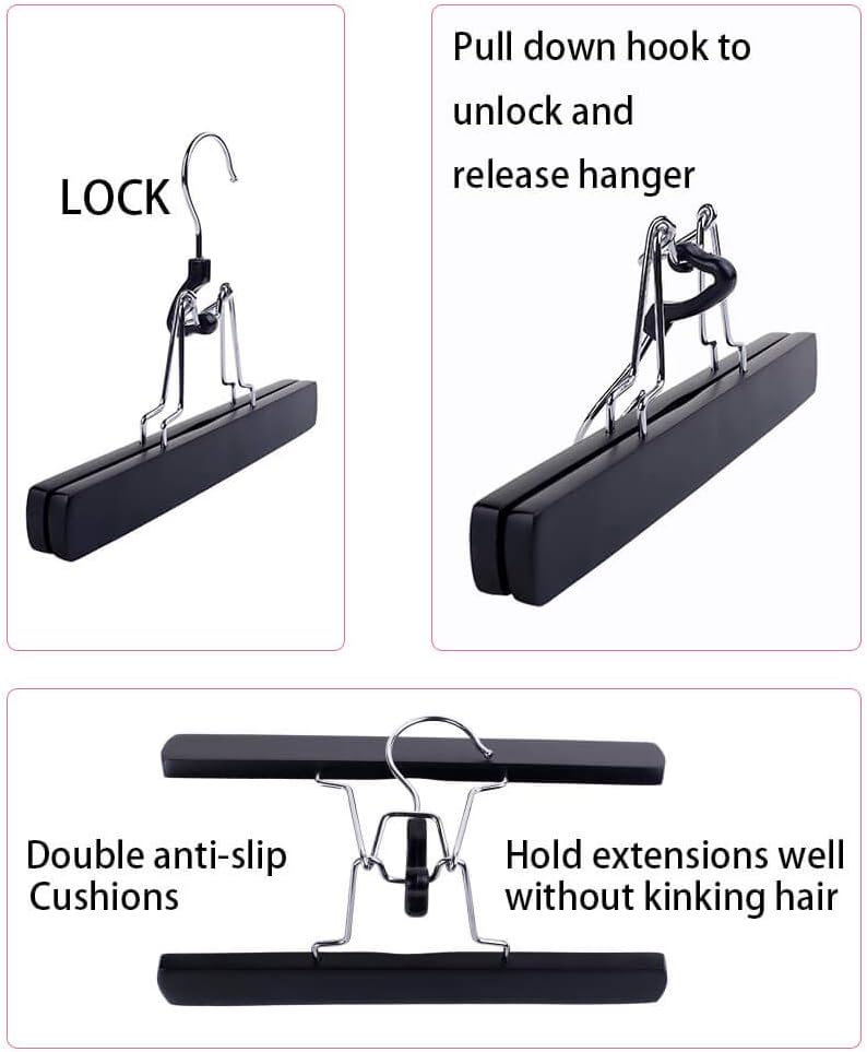 Hair Extension Hanger and Bag