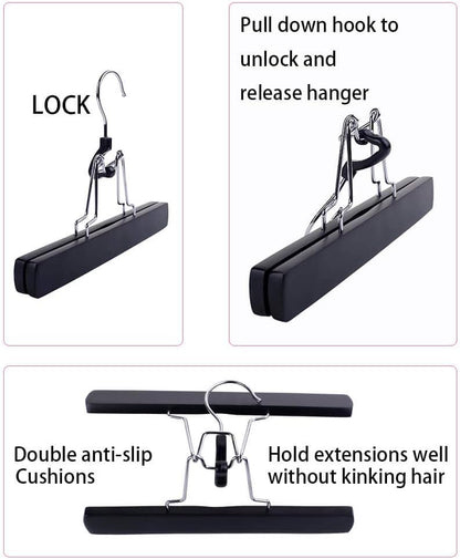 Hair Extension Hanger and Bag