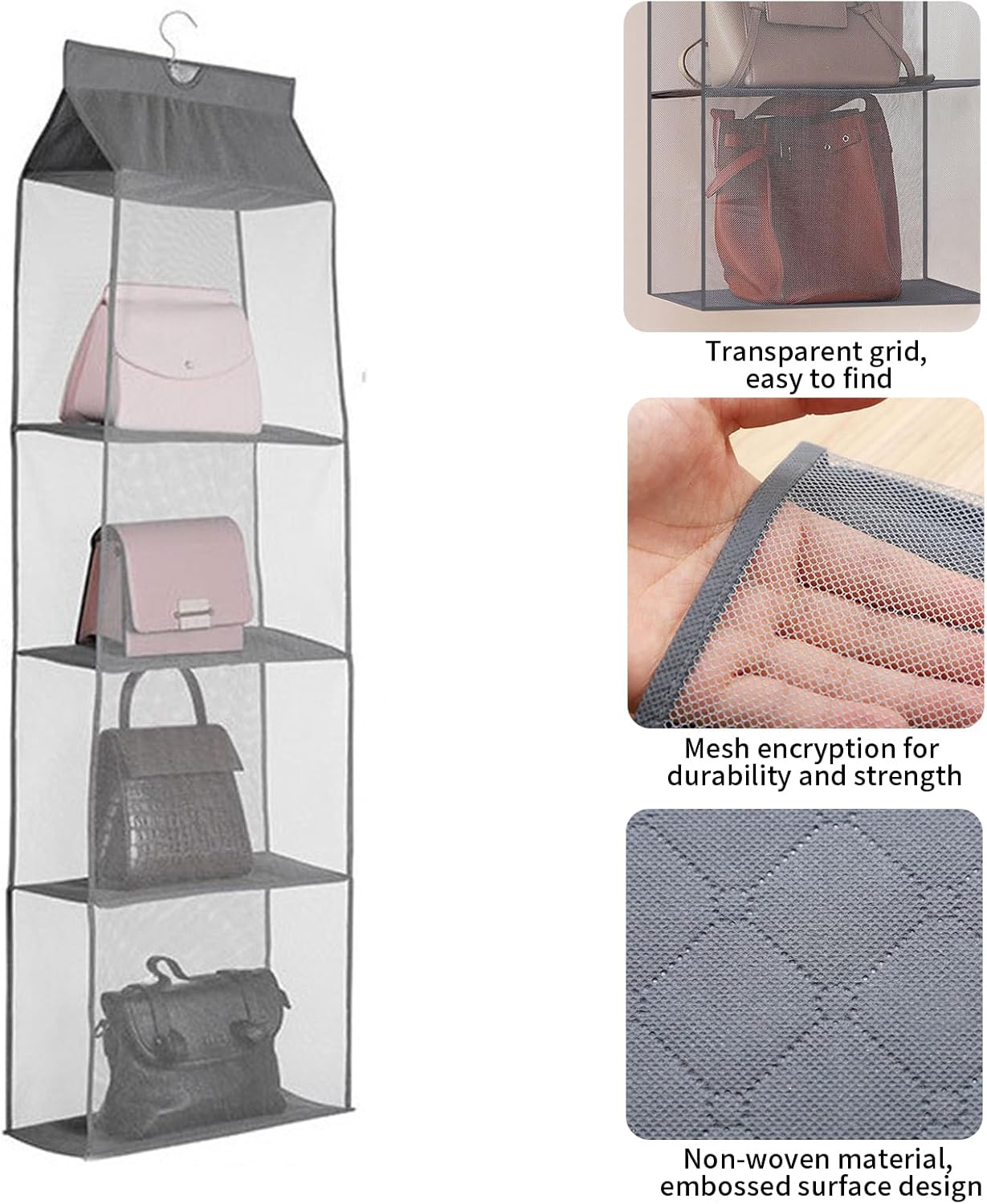 Hanging Handbag Organizer
