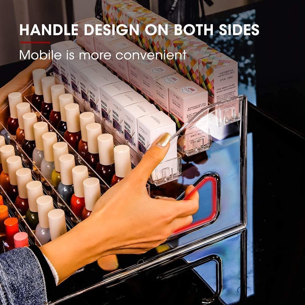 Multilevel Acrylic Cosmetics Display