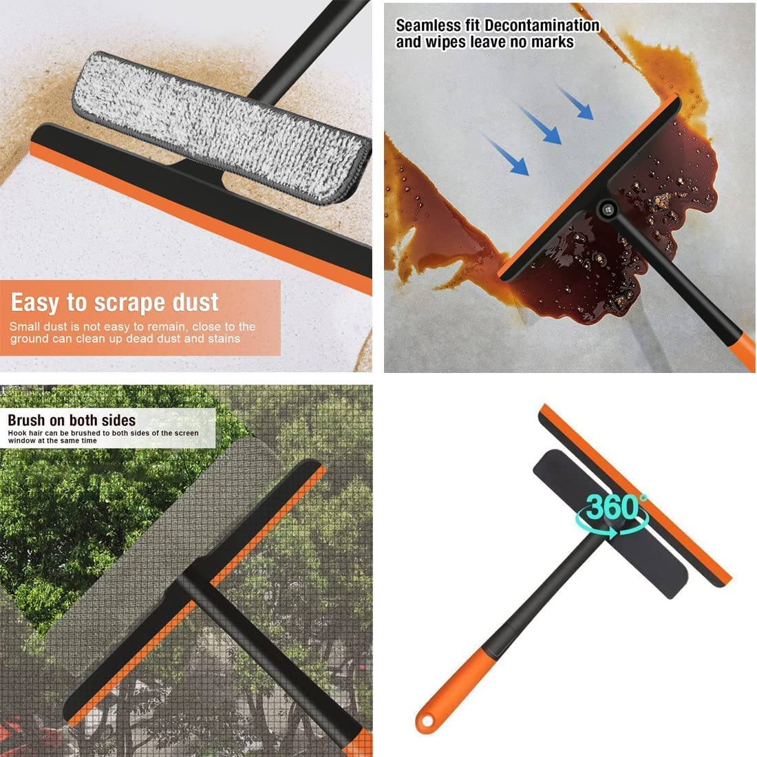 3 in 1 Window Screen & Glass Wiper