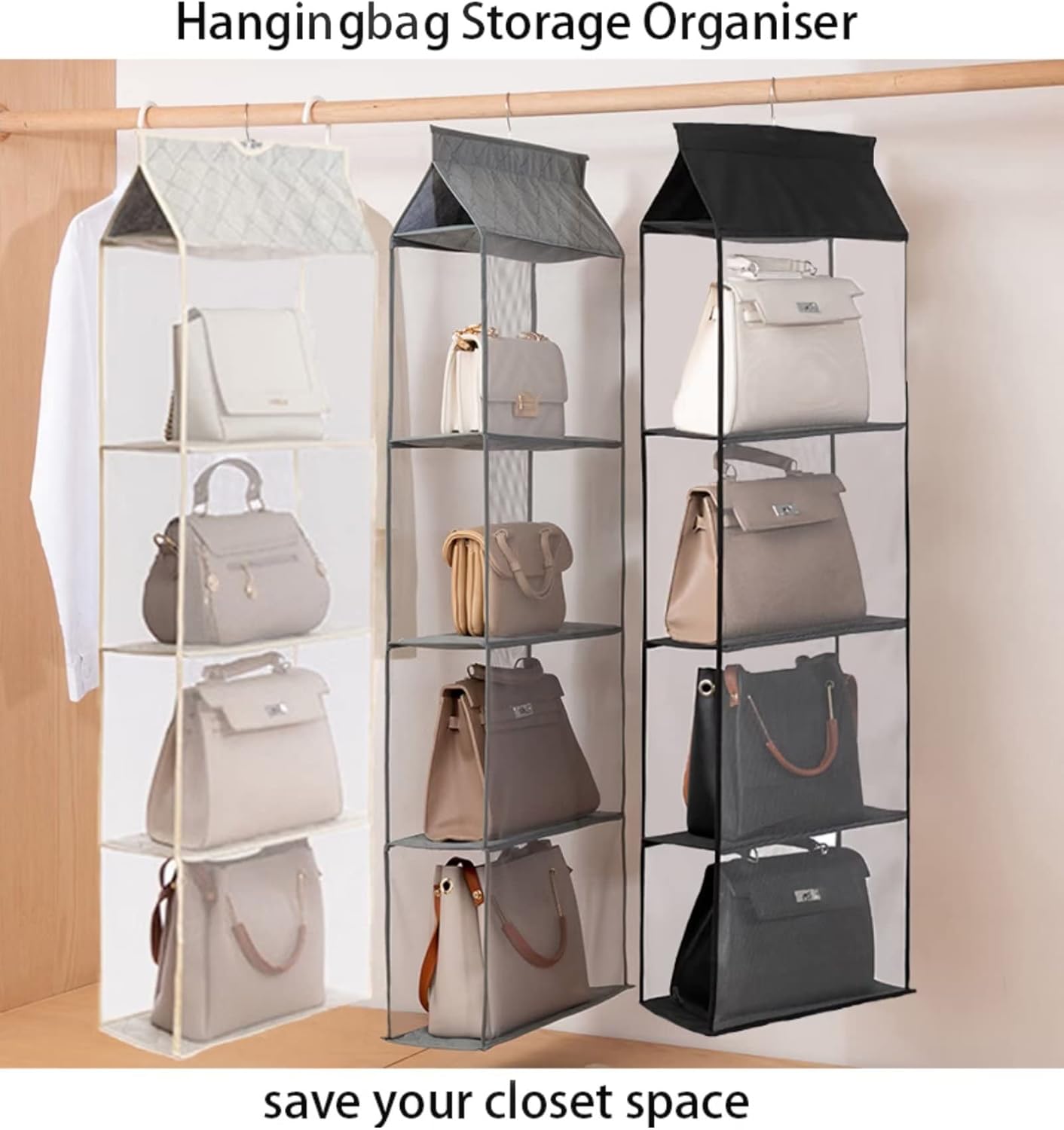 Hanging Handbag Organizer