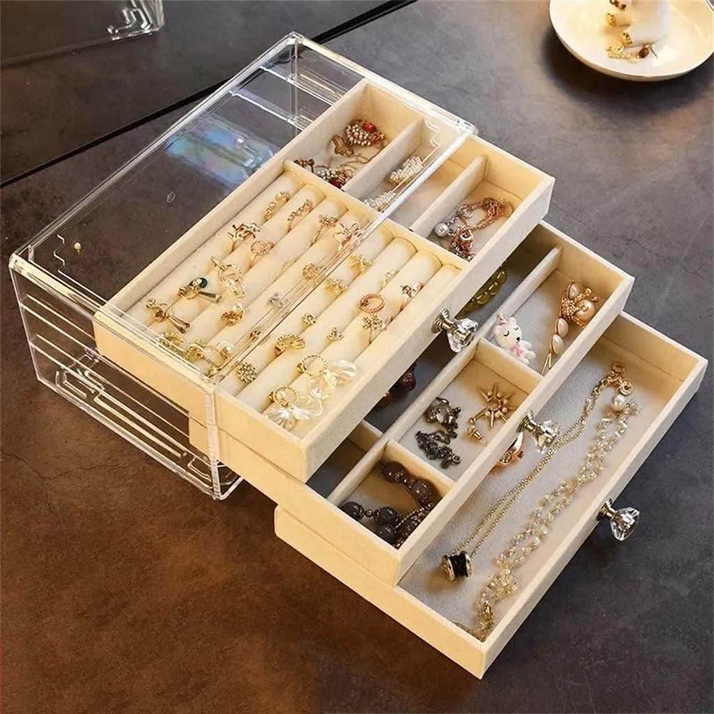 3 Drawers Jewelry Box