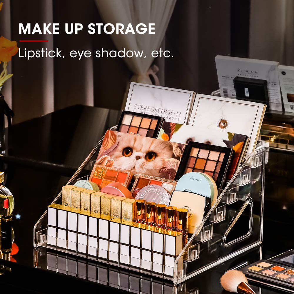 Multilevel Acrylic Cosmetics Display