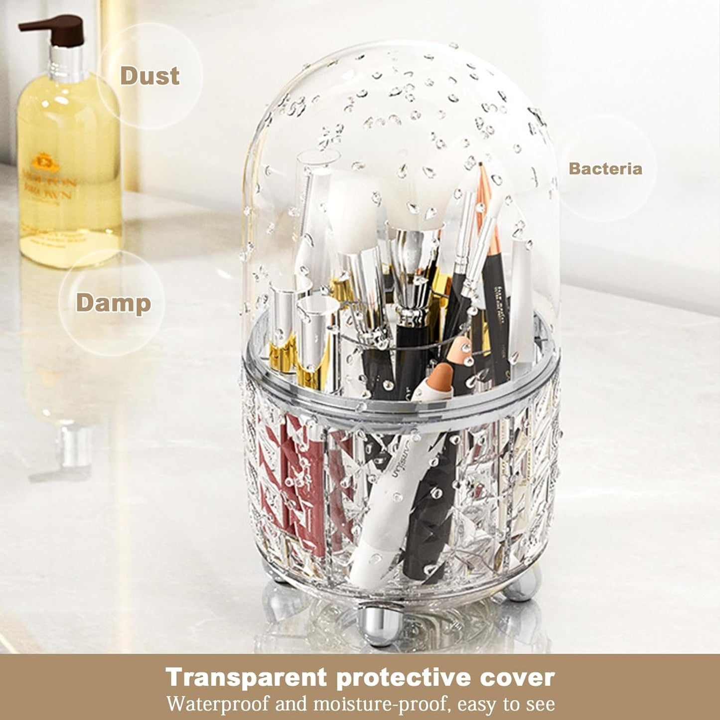 Rotating Makeup Organizer