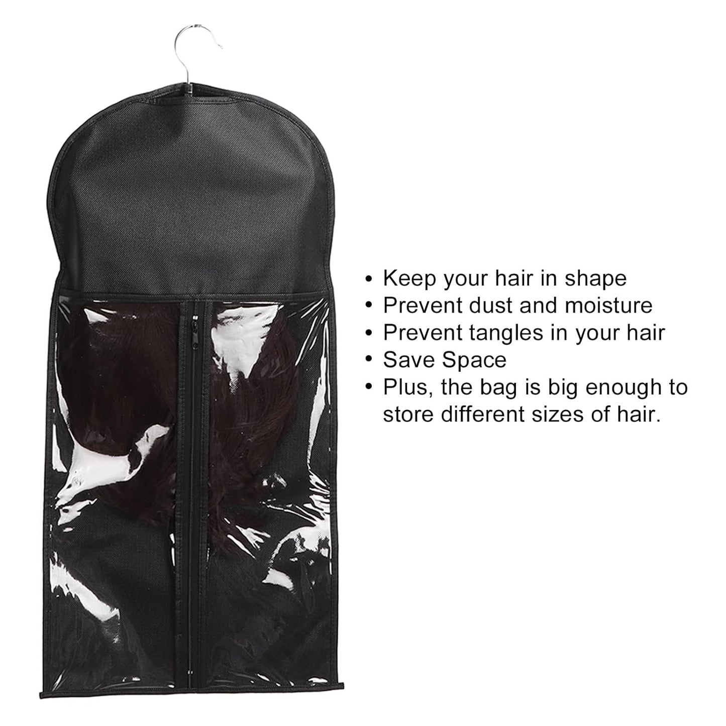 Hair Extension Hanger and Bag