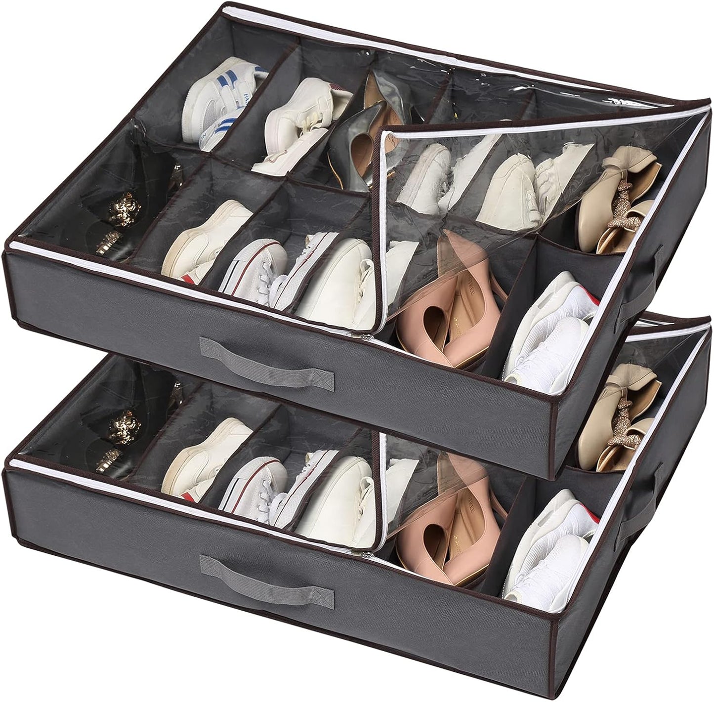Under Bed Shoe Storage Organizer