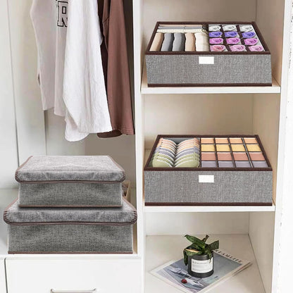 Underwear Organizer Box with Cover