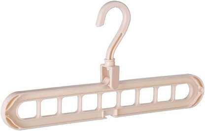 9 holes rotating hanger in beige